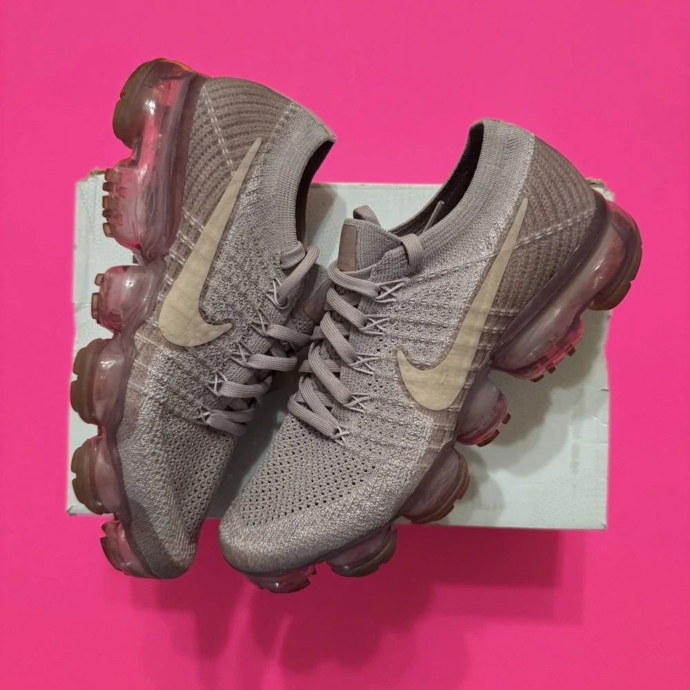 Nike Air Vapormax 2017 Plum Fog Running Shoes 849557 502 Women Size 7 w/ Box